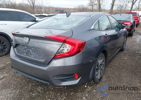 2018 Honda Civic Ex z USA, uszkodzony, nr VIN 2HGFC2F78JH600085